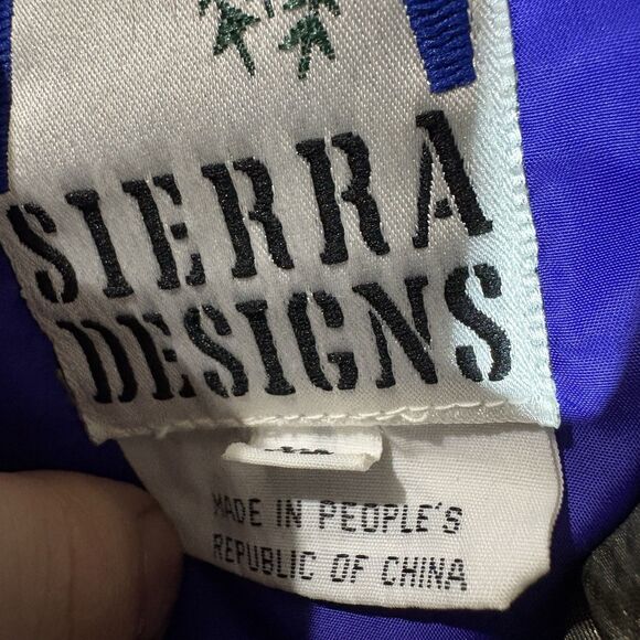 Sierra Designs Down Puffer Vest Men XL Black Quilted Outdoor Hiking Winter Warm - Picture 4 of 8